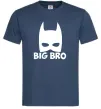 Мужская футболка Big bro batman Темно-синий фото