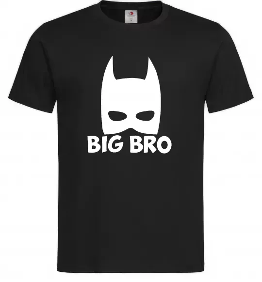 Мужская футболка Big bro batman Черный фото