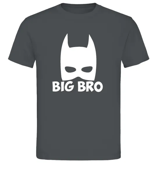 Мужская футболка Big bro batman Графит фото