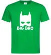 Мужская футболка Big bro batman Зеленый фото