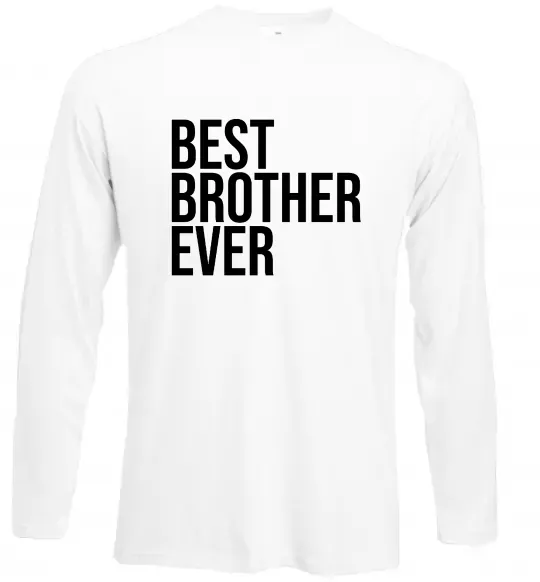 Лонгслів Best brother ever Білий фото