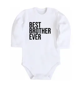Дитячий бодік Best brother ever Білий фото