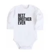 Детский боди Best brother ever Белый фото