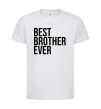 Дитяча футболка Best brother ever Білий фото