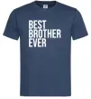 Мужская футболка Best brother ever Темно-синий фото