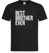 Мужская футболка Best brother ever Черный фото