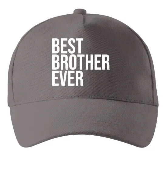 Кепка Best brother ever Серый фото
