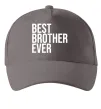 Кепка Best brother ever Серый фото