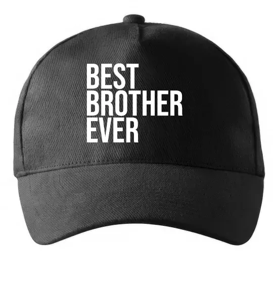 Кепка Best brother ever Черный фото