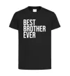 Дитяча футболка Best brother ever Чорний фото