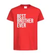 Дитяча футболка Best brother ever Червоний фото