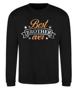 Світшот Best brother ever срібна плівка