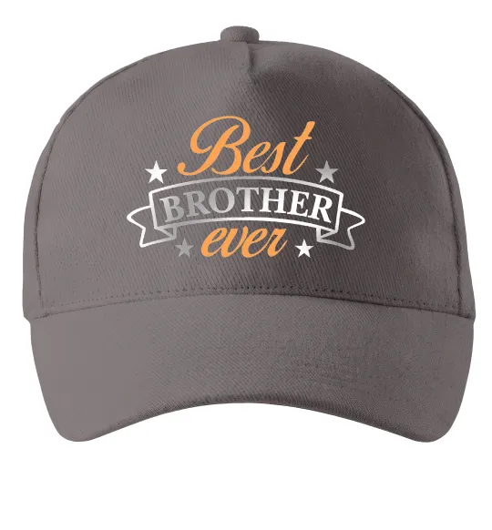 Кепка Best brother ever срібна плівка Серый фото