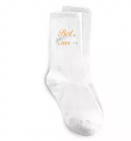 Носки Best brother ever срібна плівка Белый фото