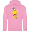 Мужская толстовка (худи) Гомер вікінг Розовый фото