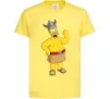 Детская футболка Гомер вікінг Лимонный фото