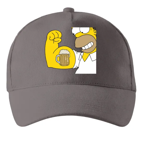 Кепка Гомер з пивом Серый фото
