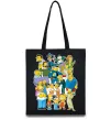 Еко-сумка Сімпсони мешканці міста Чорний фото