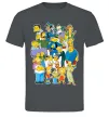 Чоловіча футболка Сімпсони мешканці міста Графіт фото