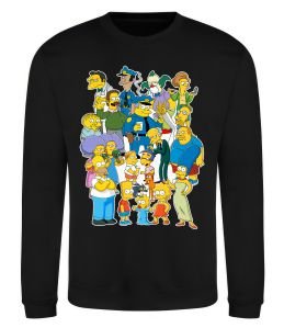 Свитшот Сімпсони мешканці міста