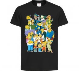 Дитяча футболка Сімпсони мешканці міста