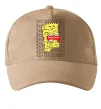 Кепка Bart Simpson Eat my shorts Песочный фото