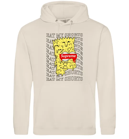 Чоловіча толстовка (худі) Bart Simpson Eat my shorts Таш фото