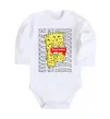 Детский боди Bart Simpson Eat my shorts Белый фото