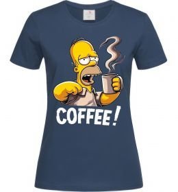 Жіноча футболка Simpson coffee