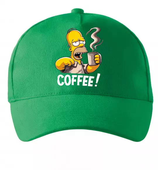 Кепка Simpson coffee Зеленый фото