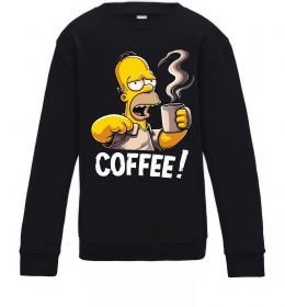 Дитячий світшот Simpson coffee