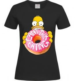 Женская футболка Simpsons donut