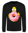 Свитшот Simpsons donut Черный фото
