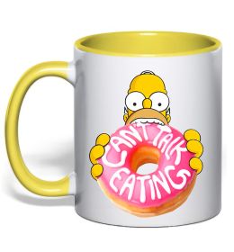 Чашка с цветной ручкой Simpsons donut