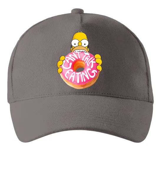Кепка Simpsons donut Сірий фото