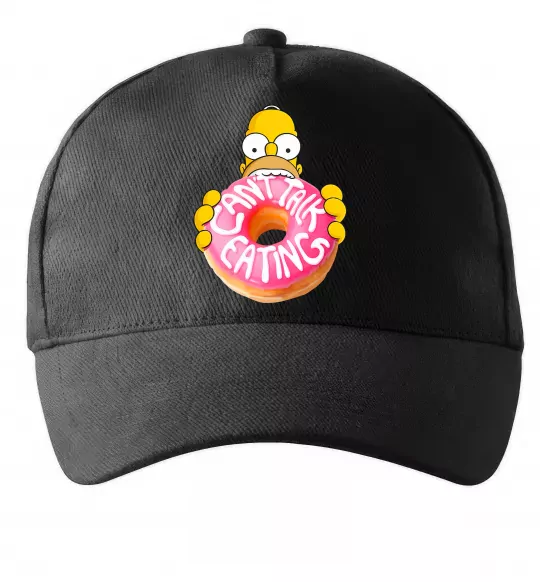 Кепка Simpsons donut Черный фото