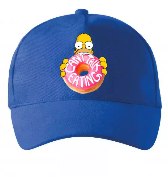 Кепка Simpsons donut Ярко-синий фото