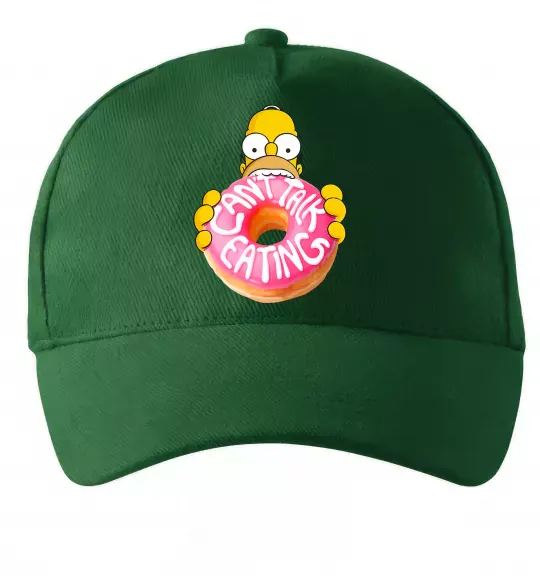 Кепка Simpsons donut Темно-зеленый фото