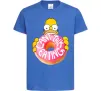 Детская футболка Simpsons donut Ярко-синий фото