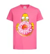 Дитяча футболка Simpsons donut Яскраво-рожевий фото