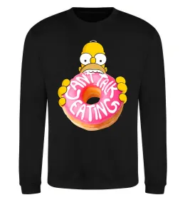 Світшот Simpsons donut Чорний фото