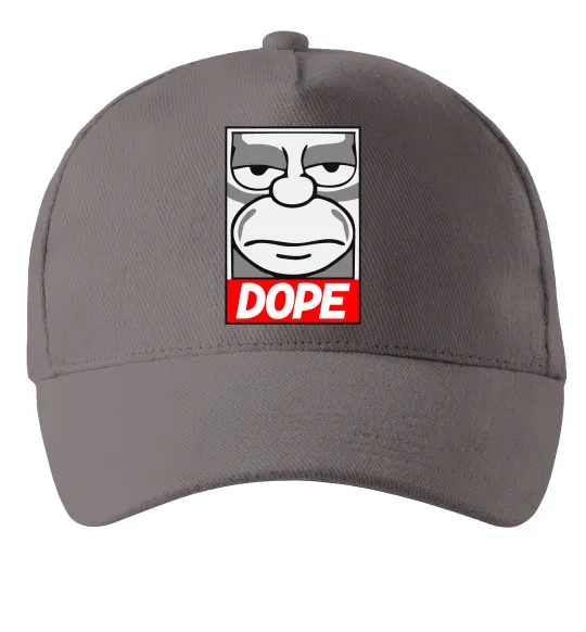 Кепка Dope Гомер Сірий фото