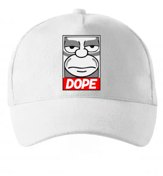 Кепка Dope Гомер Белый фото