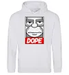 Мужская толстовка (худи) Dope Гомер Серый меланж фото
