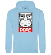 Чоловіча толстовка (худі) Dope Гомер Блакитний фото