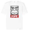 Футболка Оверсайз Dope Гомер Белый фото