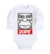 Детский боди Dope Гомер Белый фото