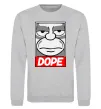 Свитшот Dope Гомер Серый меланж фото