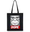 Эко-сумка Dope Гомер Черный фото