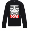 Дитячий світшот Dope Гомер Чорний фото